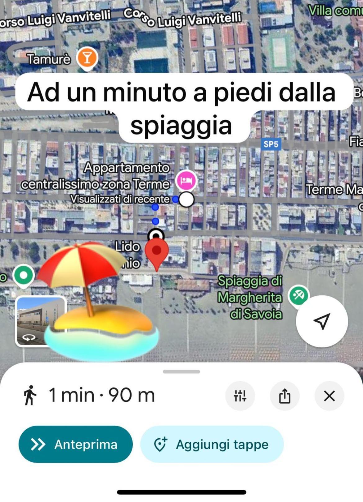Appartamento Centralissimo Zona Terme マルゲリータ・ディ・サヴォイア エクステリア 写真